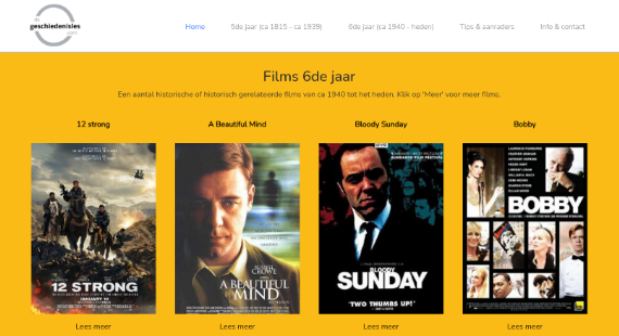 Degeschiedenisles.com schrijft geschiedenis met een nieuwe Temphalla website