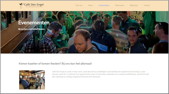 Temphalla en Café Den Engel